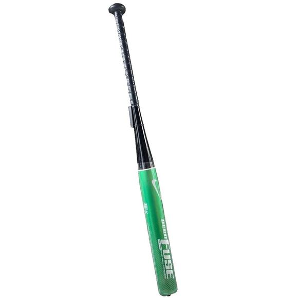 Nike 34/26 28 Aero Fuse ASA/USA Composite Slowpitch Green Softball Baseball Bat - Picture 1 of 8
